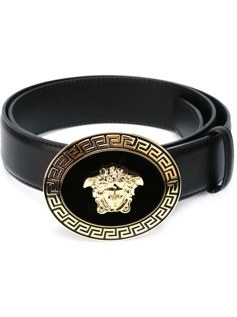 versace collection belts|black and gold Versace belt.